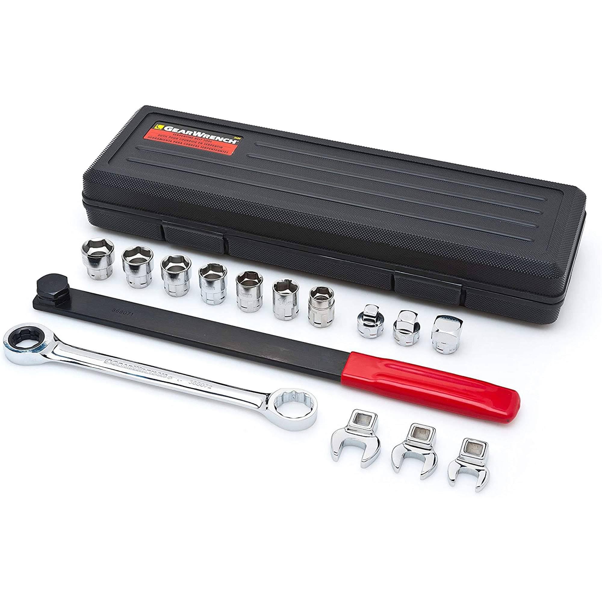 GearWrench 3680D Ratcheting Socket Wrench Serpentine Belt Tool