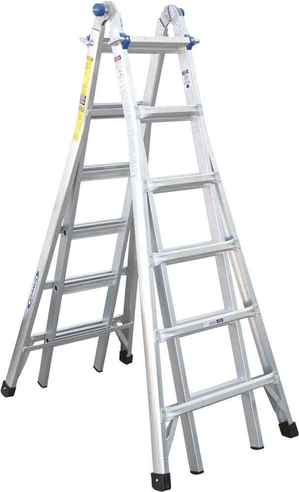 Multipurpose Ladder,26 ft,IA,Aluminum Werner MT-26