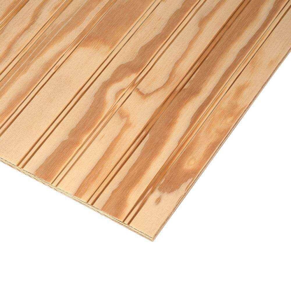 Plywood Siding Plybead Panel (Nominal: 11/32 in. x 4 ft. x 8 ft. ; ACT