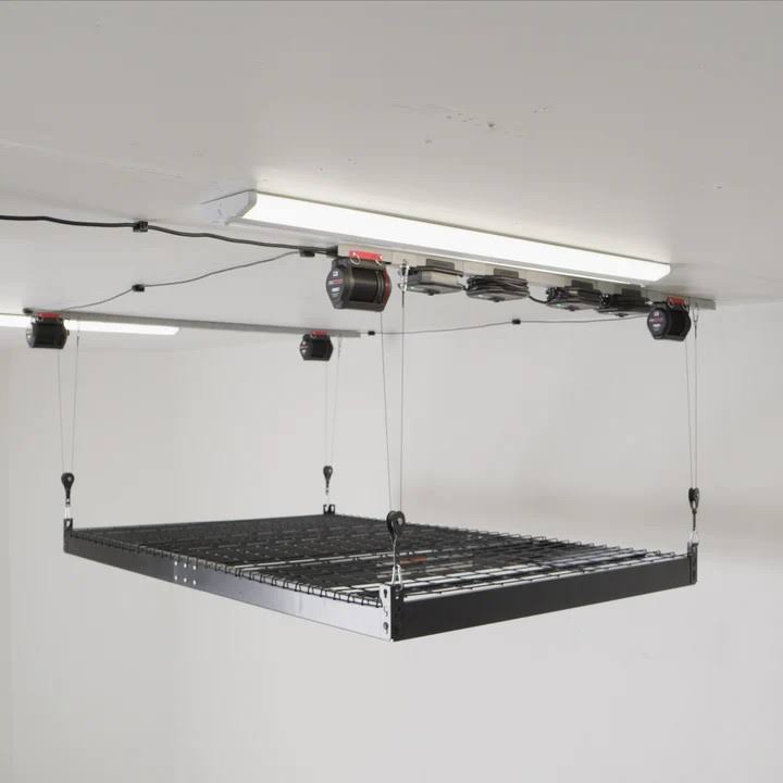 SmarterHome 4' x 6' Platform Storage Lifter- 400 lbs