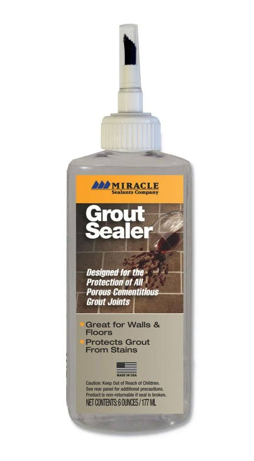 Miracle Sealants Grt SLR 6-Ounce Grout Sealer 6 fl oz