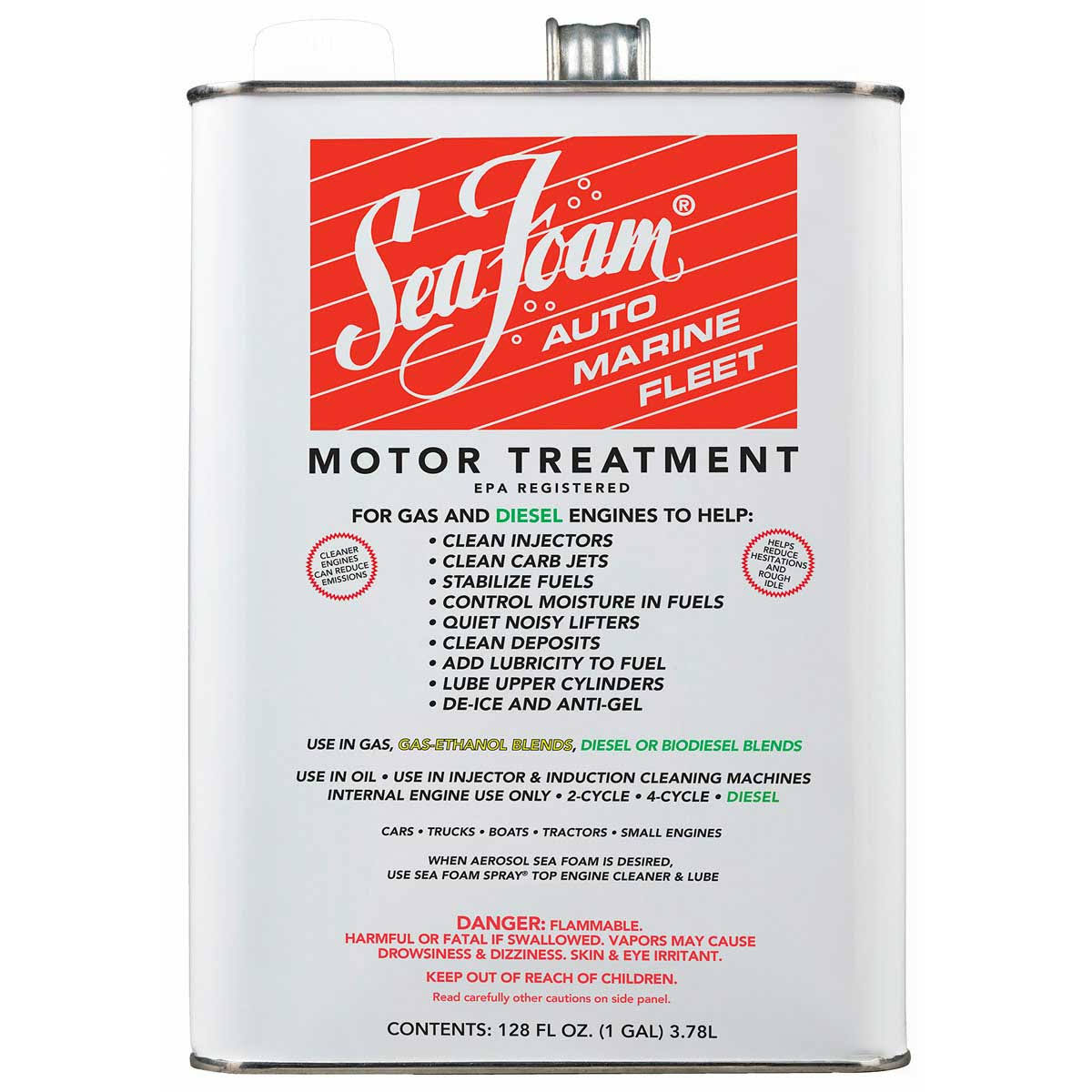 Sea Foam Motor Treatment- 128 fl oz