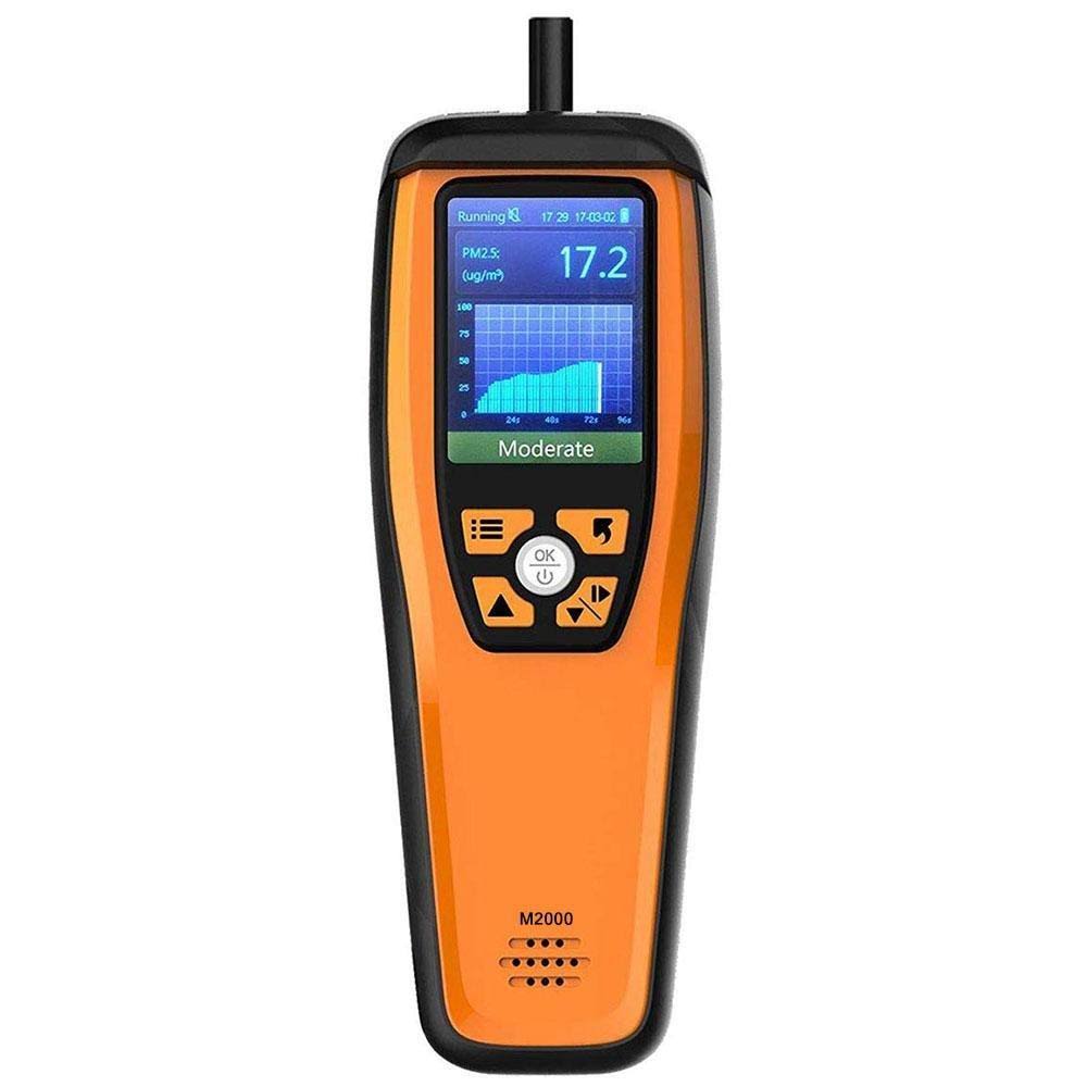 Temtop M2000 Air Quality Monitor for Pm2.5 PM10 Particles CO2 Hcho Temperature