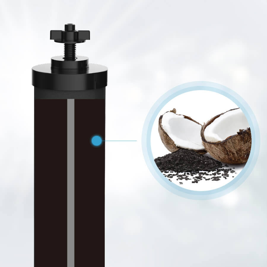 Aquacrest Replacement for Black Berkey Purification Elements