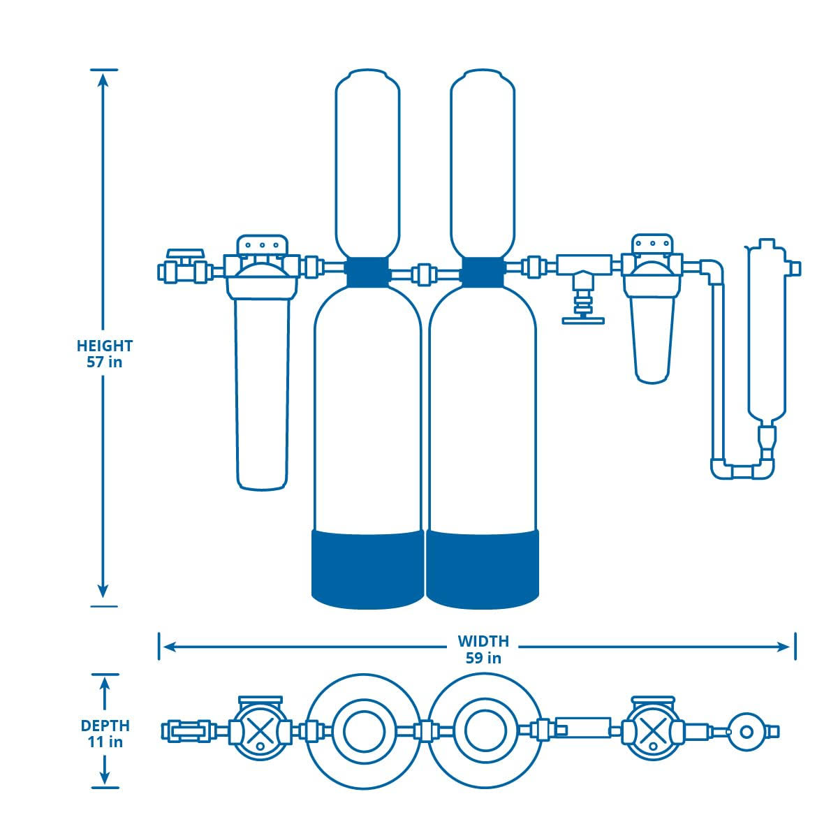 Rhino Well Water with UV Whole House Filter | Aquasana