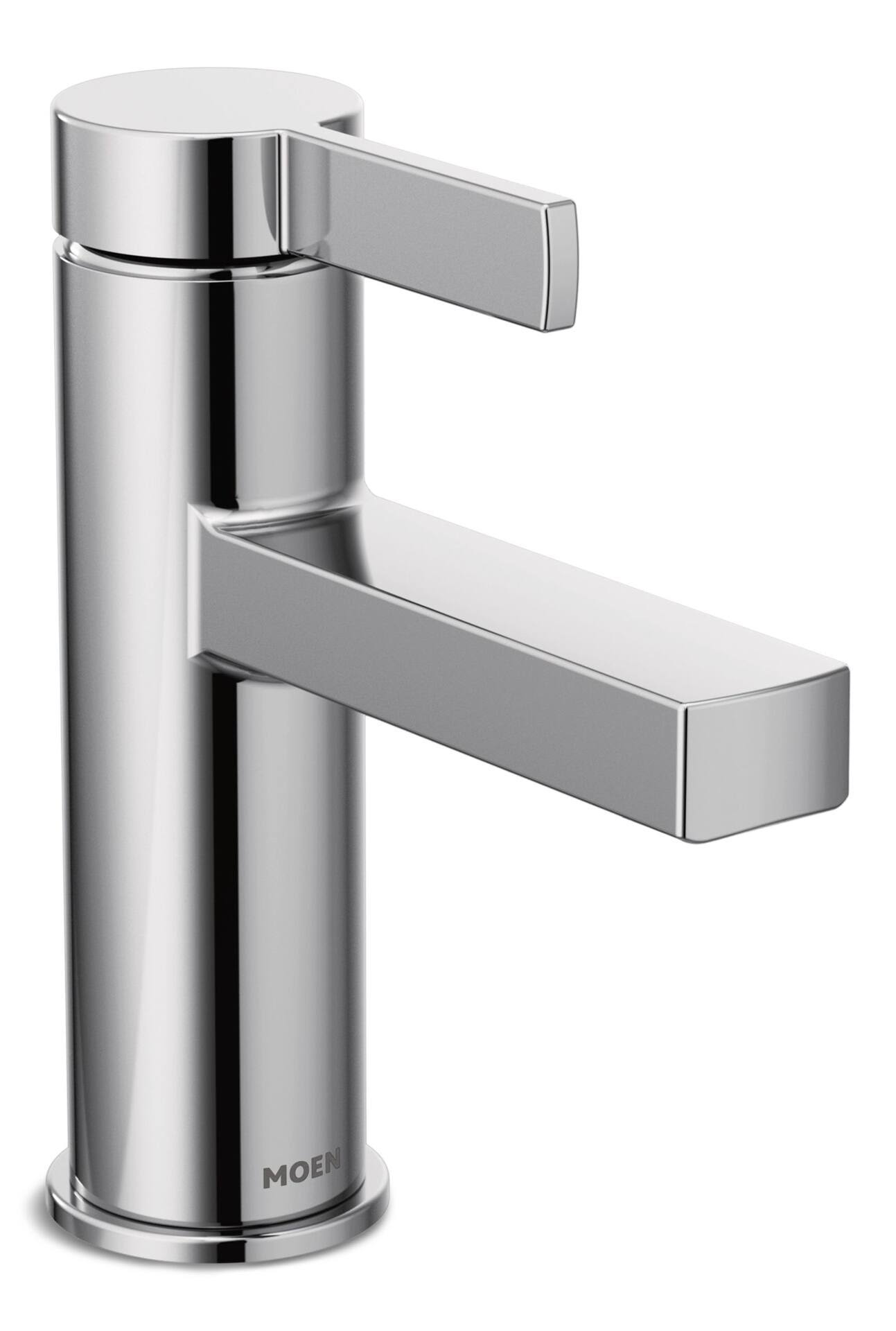 Moen 84774 Beric One-Handle Single Hole Bathroom Faucet, Chrome