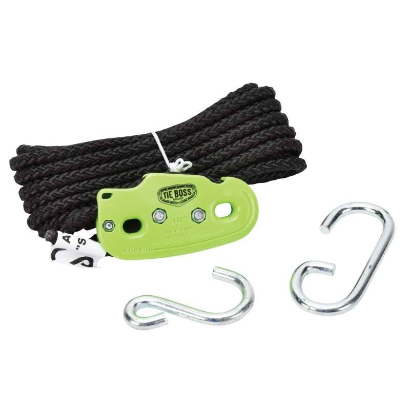 Tie Down, Rope- Tie Boss- RTB1412GRN