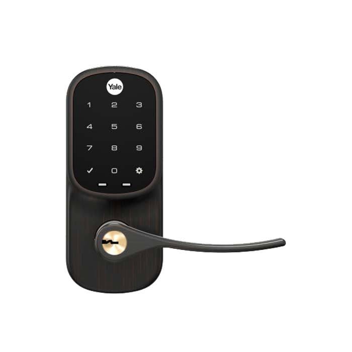 Yale Assure Lever Oil Rubbed Bronze Lock Touchscreen Standalone