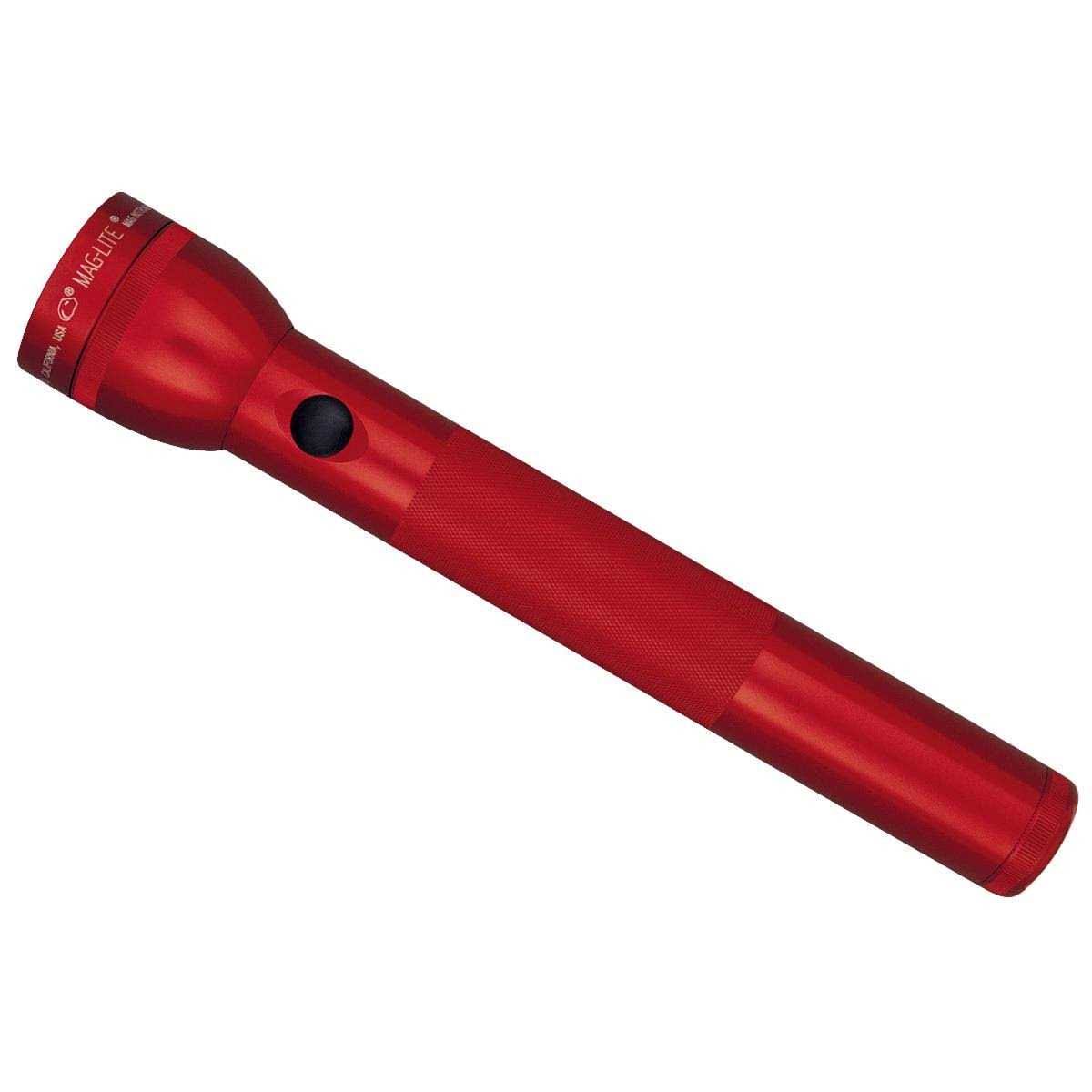 Maglite 3 Cell D Flashlight (Red)