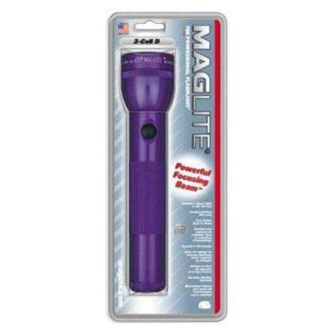 Maglite 2 Cell D Purple Flashlight