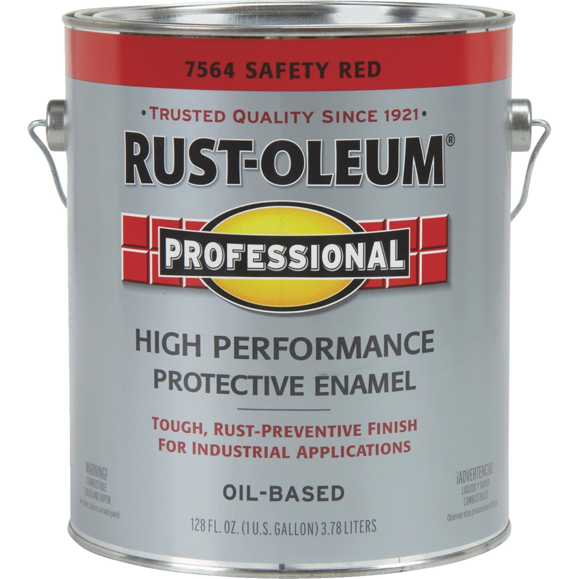 Professional High Performance Protective Enamel, Safety Red, 1 Gallon
