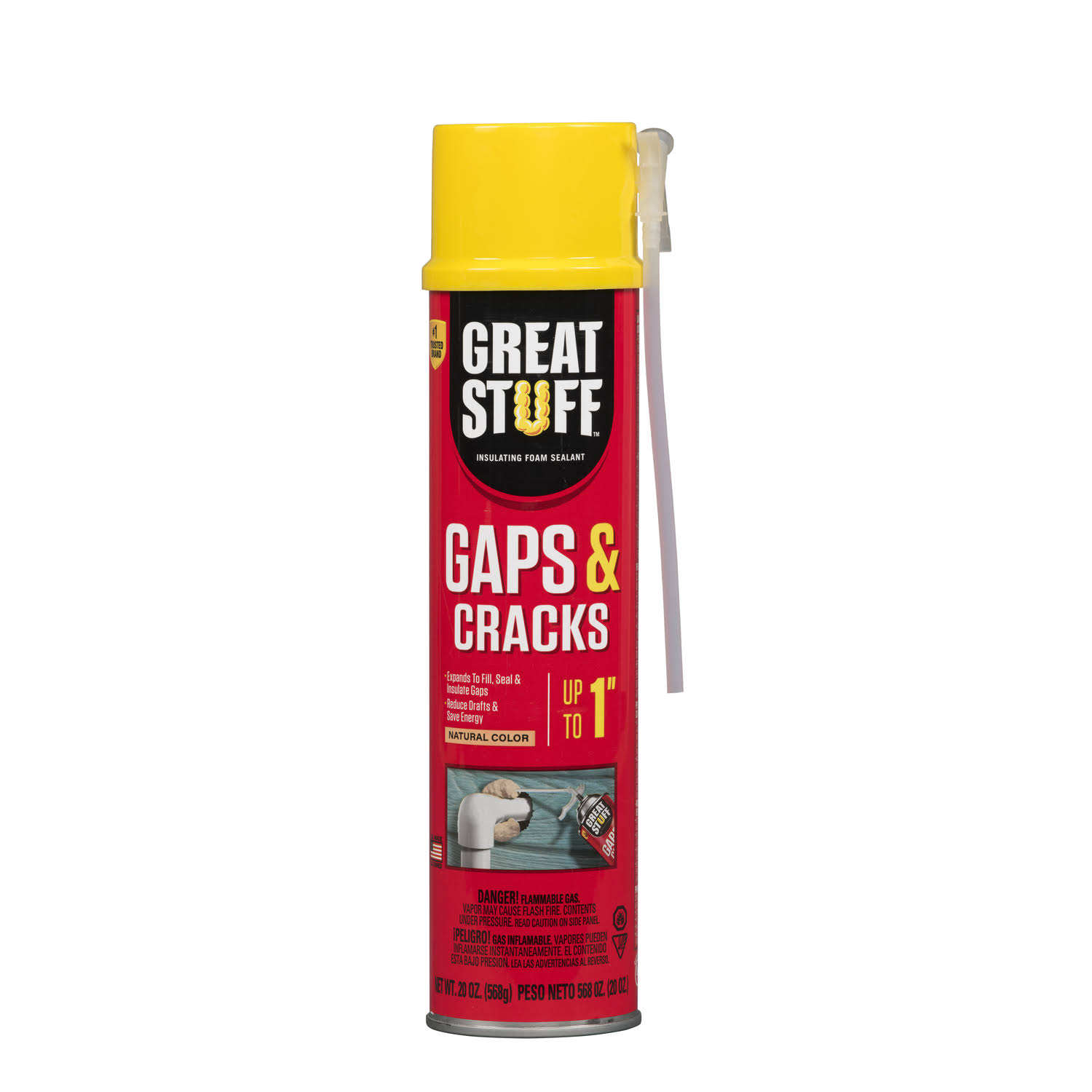 Great Stuff 20 oz Gaps & Cracks Insulating Foam Sealant