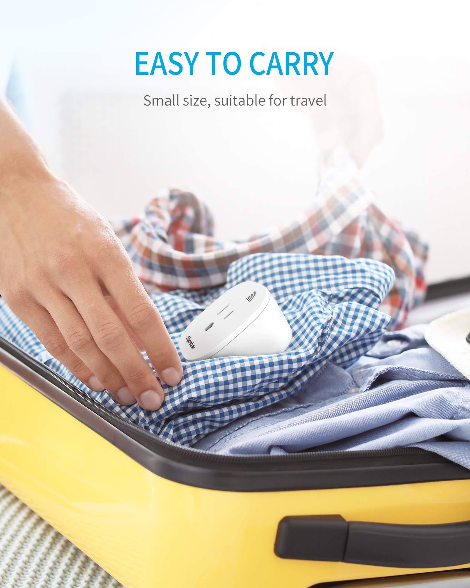 Syantek Remote Control Outlet Wireless Light Switch for Household Appliances, Expandable Remote Light Switch Kit, Up to 100 ft R