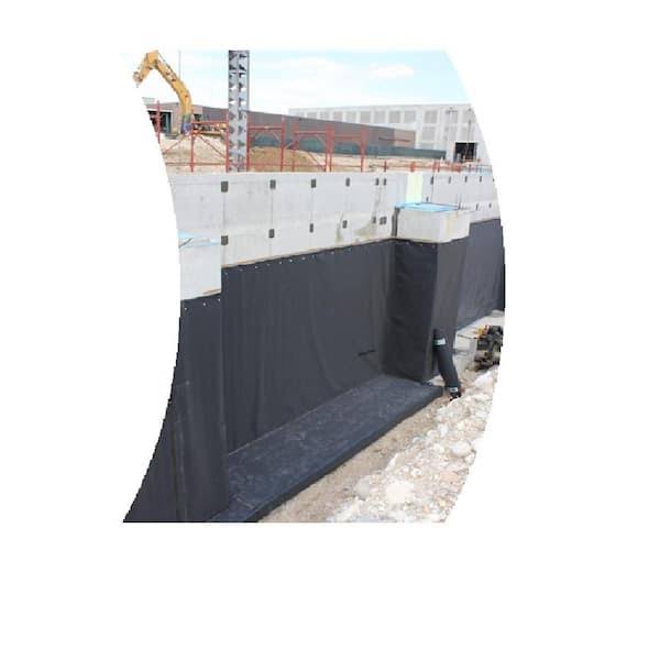 78 in. (6.5 ft.) x 61.5 ft. (400 Sq. ft.) Dampro XL Waterproof Moisture Barrier Foundation Wrap/Floor Underlayment