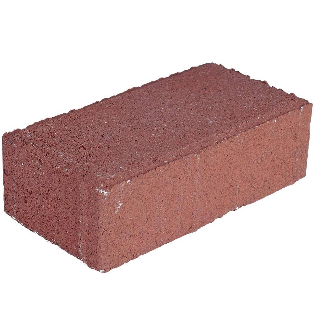 Pavestone Holland 7.87 in. L x 3.94 in. W x 2.36 in. H 60 mm Red Concrete Paver (480-Piece/103 Sq. ft./pallet), Salisbury Blend