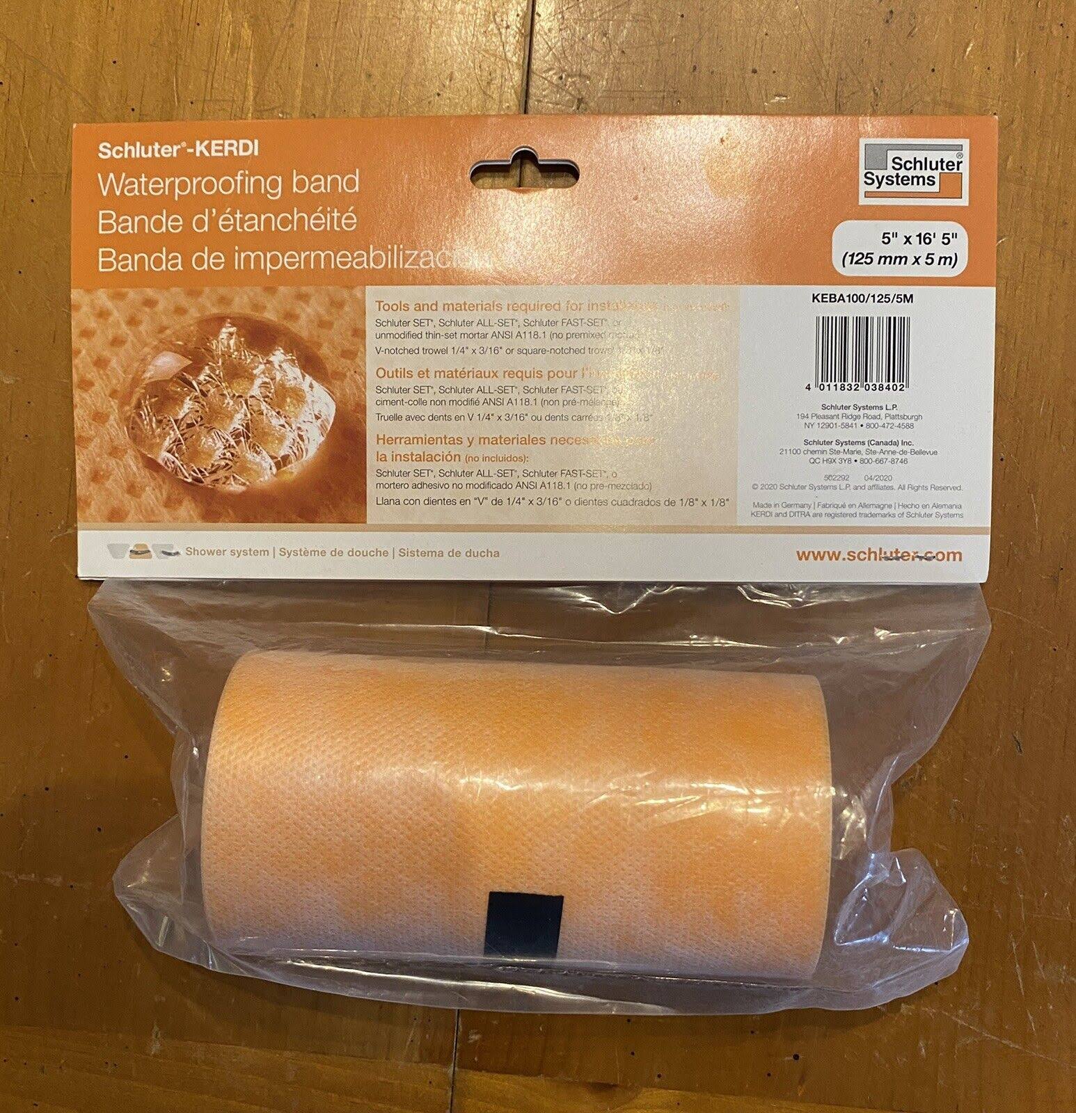 Kerdi-Band 5 in. x 16 ft. 5 in. Waterproofing Strip