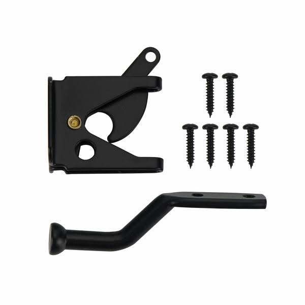 Hyper Tough Lock Gate Latch- Black- 1 Each VSN10170