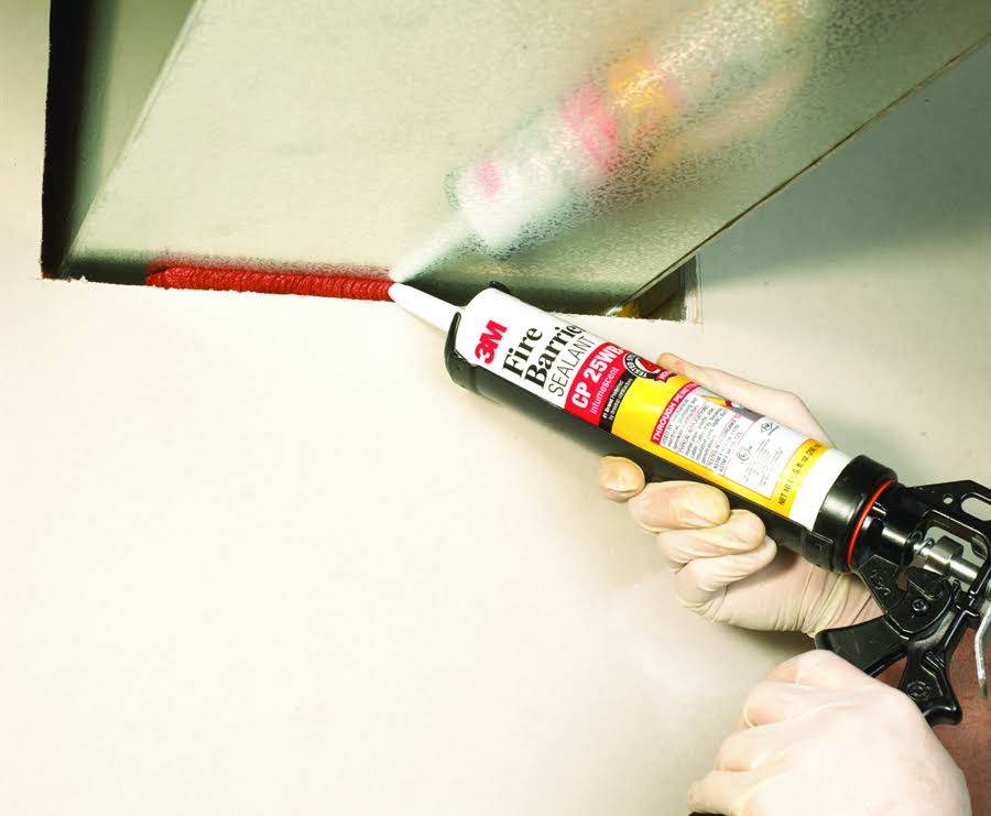 3M CP 25WB+ Fire Barrier Sealant- 10.1 oz tube