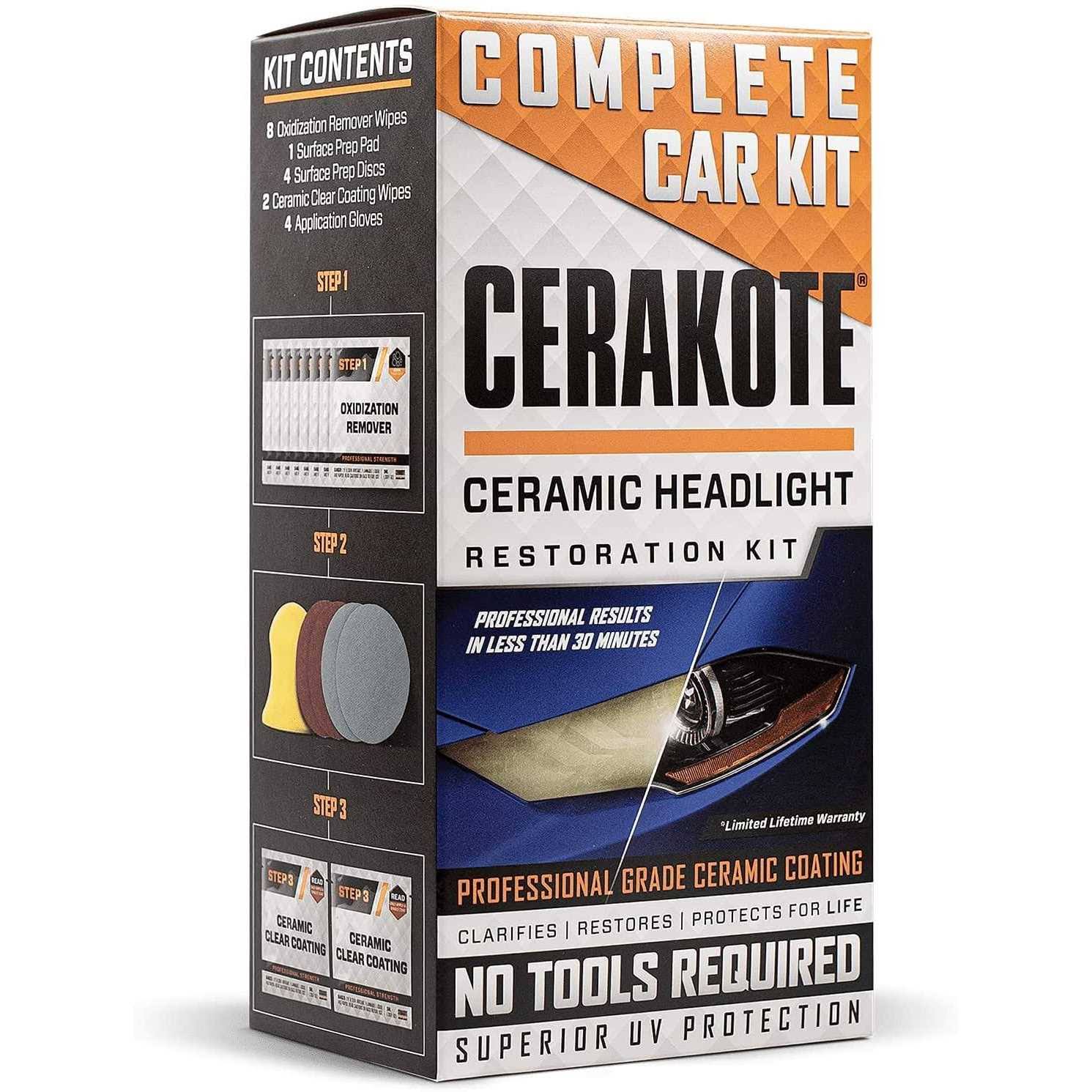 Cerakote Ceramic Headlight Restoration Kit