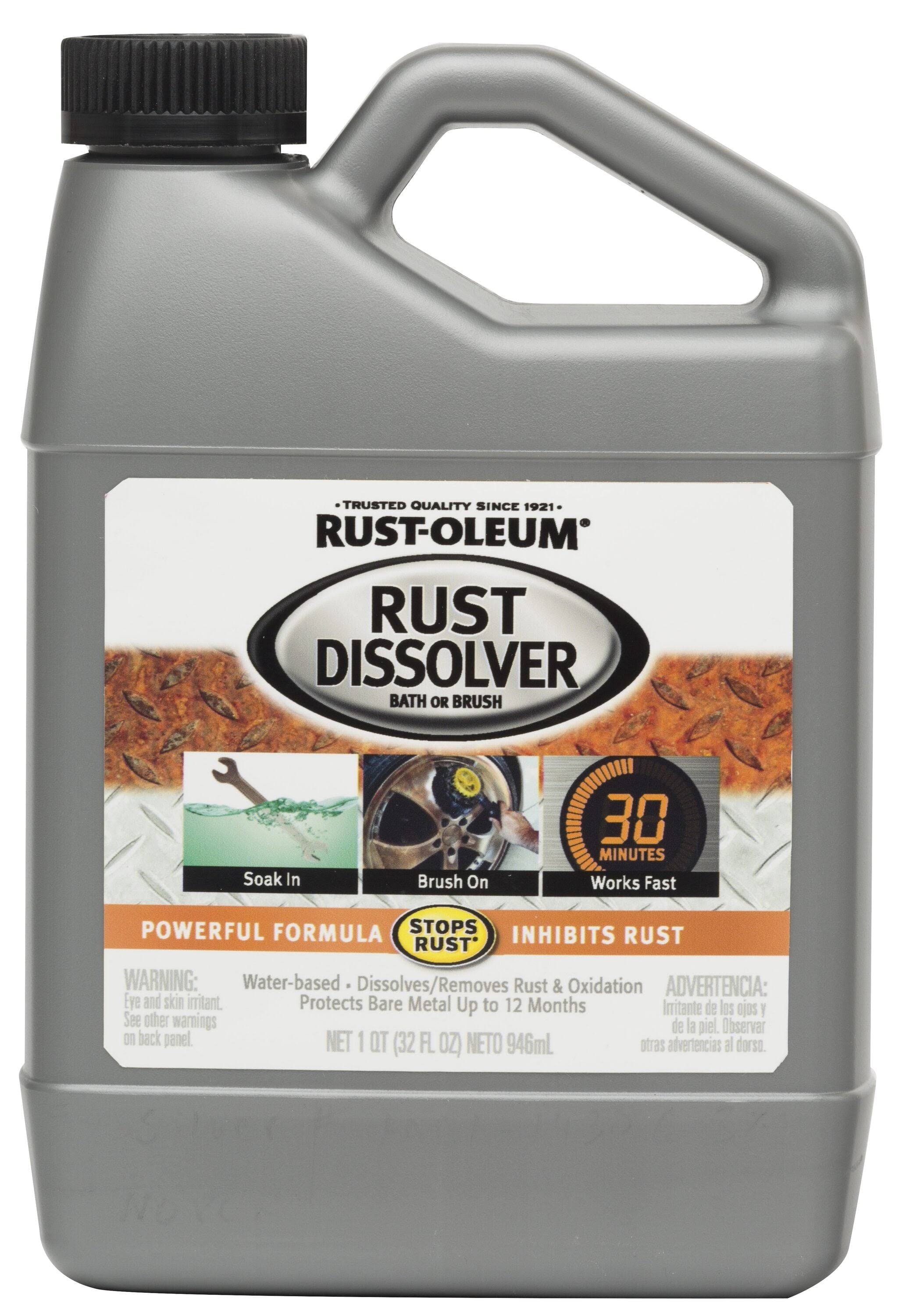 Rust-Oleum 293617 Automotive Rust Dissolver, 1 qt