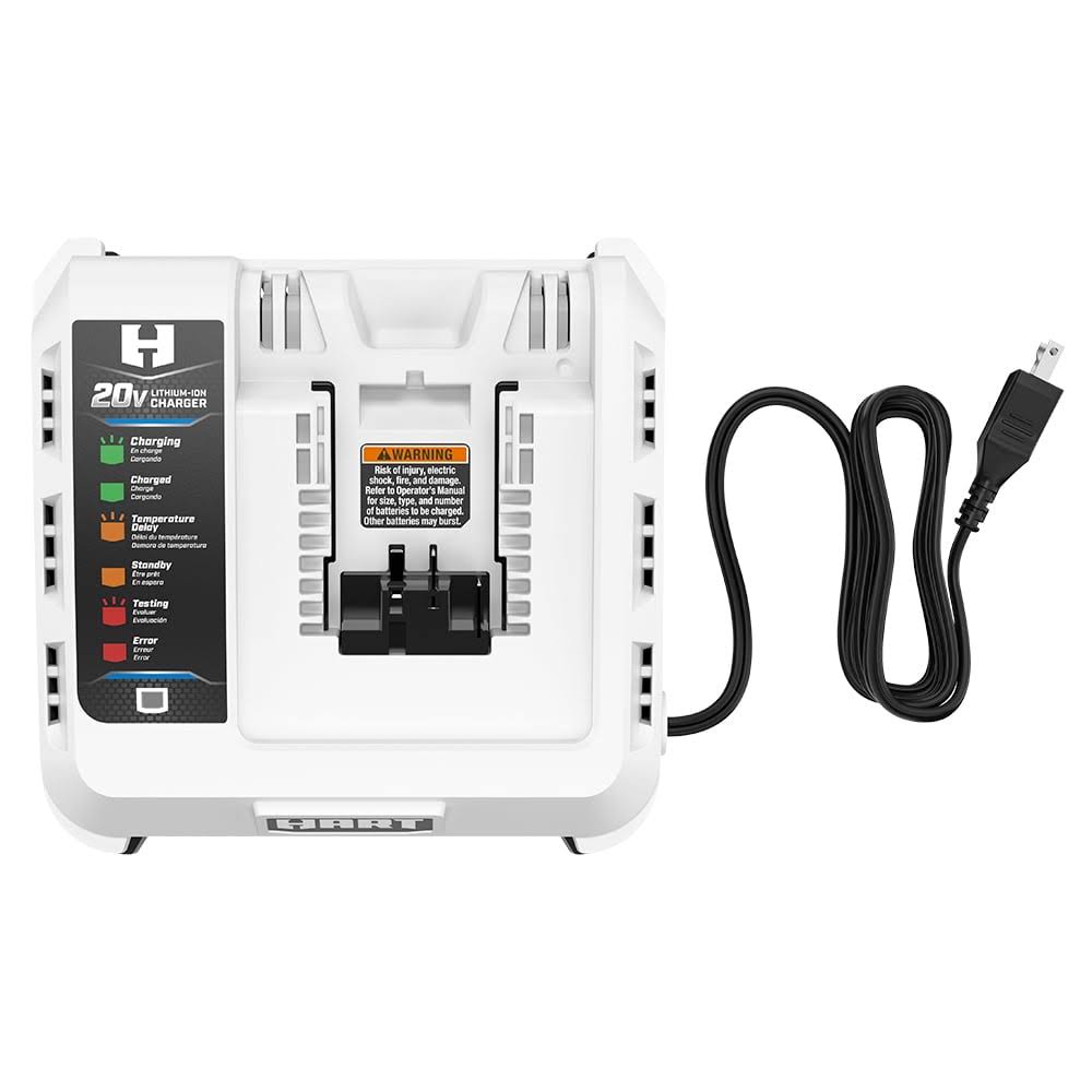 Hart 20-Volt 3A Rapid Charger (Battery Not Included)