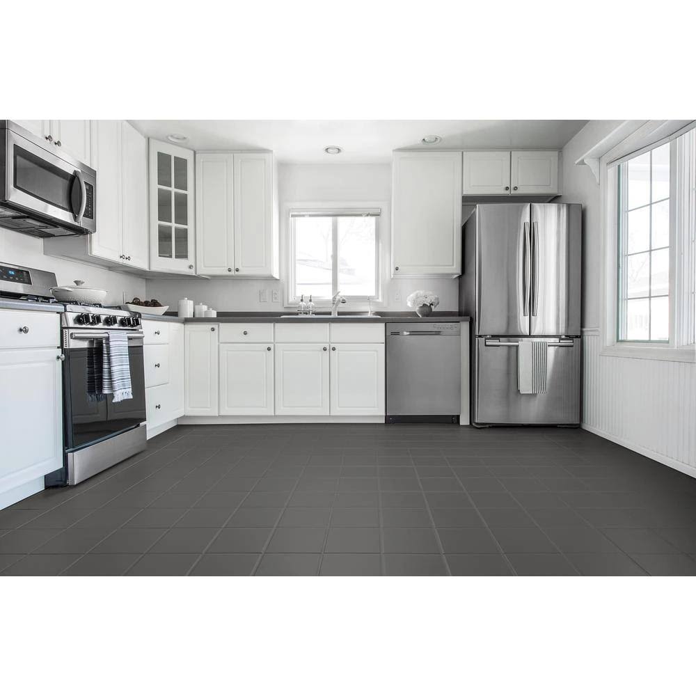 Rust-Oleum Home 1 qt. Charcoal Gray Interior Floor Base Coating