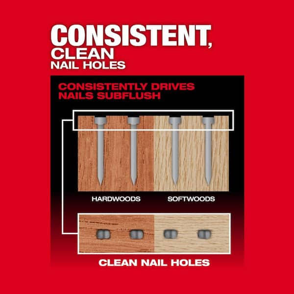 Milwaukee M18 Fuel 18-Volt Lithium-Ion Brushless Cordless Gen II 18-Gauge Brad Nailer w/M12 23-Gauge Cordless Pin Nailer