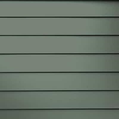 James Hardie Sample Board Magnolia Home Collection 6.25 in. x 4 in. Chiseled Green Fiber Cement Smooth Siding 6000682