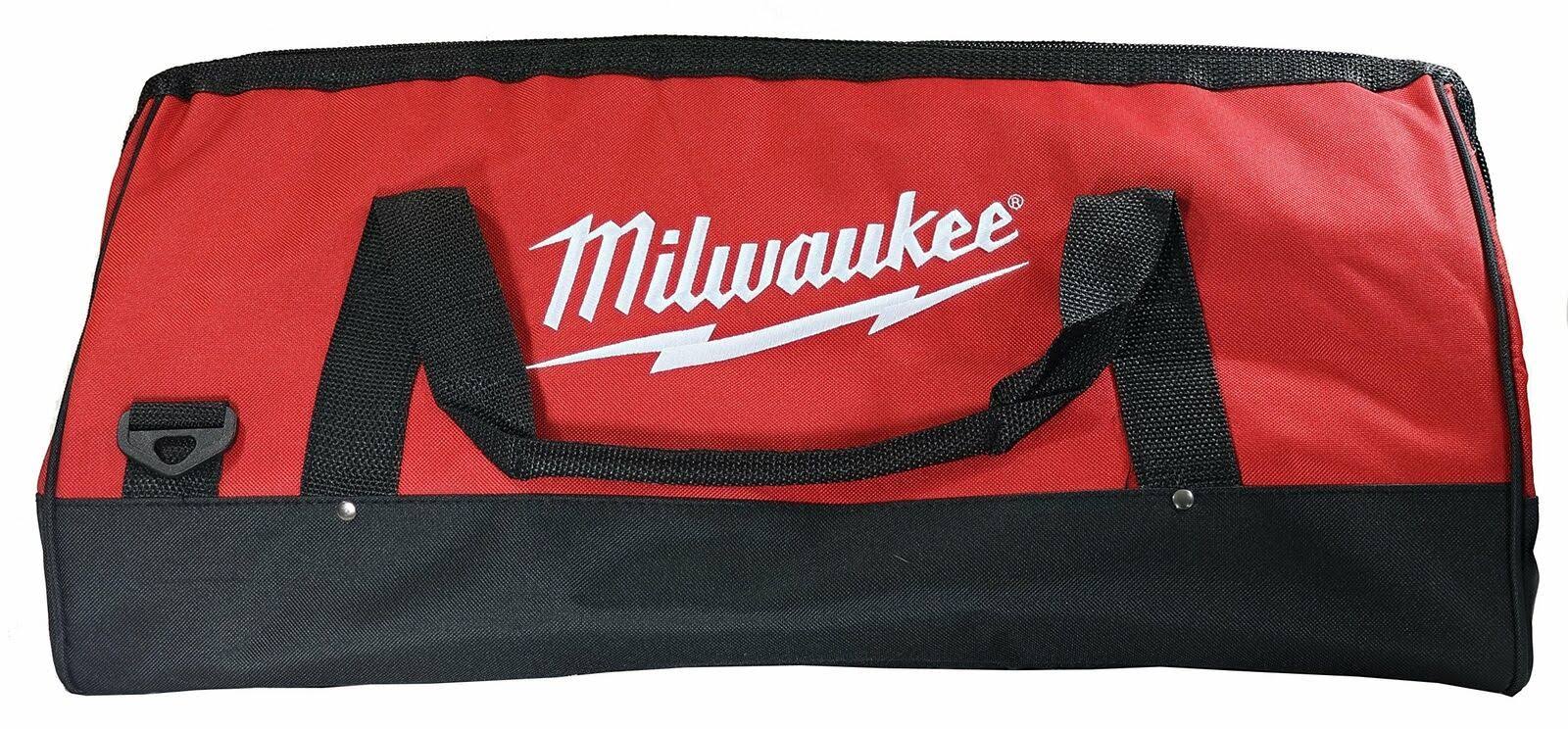 Milwaukee Bag 23x12x12nch Heavy Duty Canvas Tool 6 Pocket (Basic)