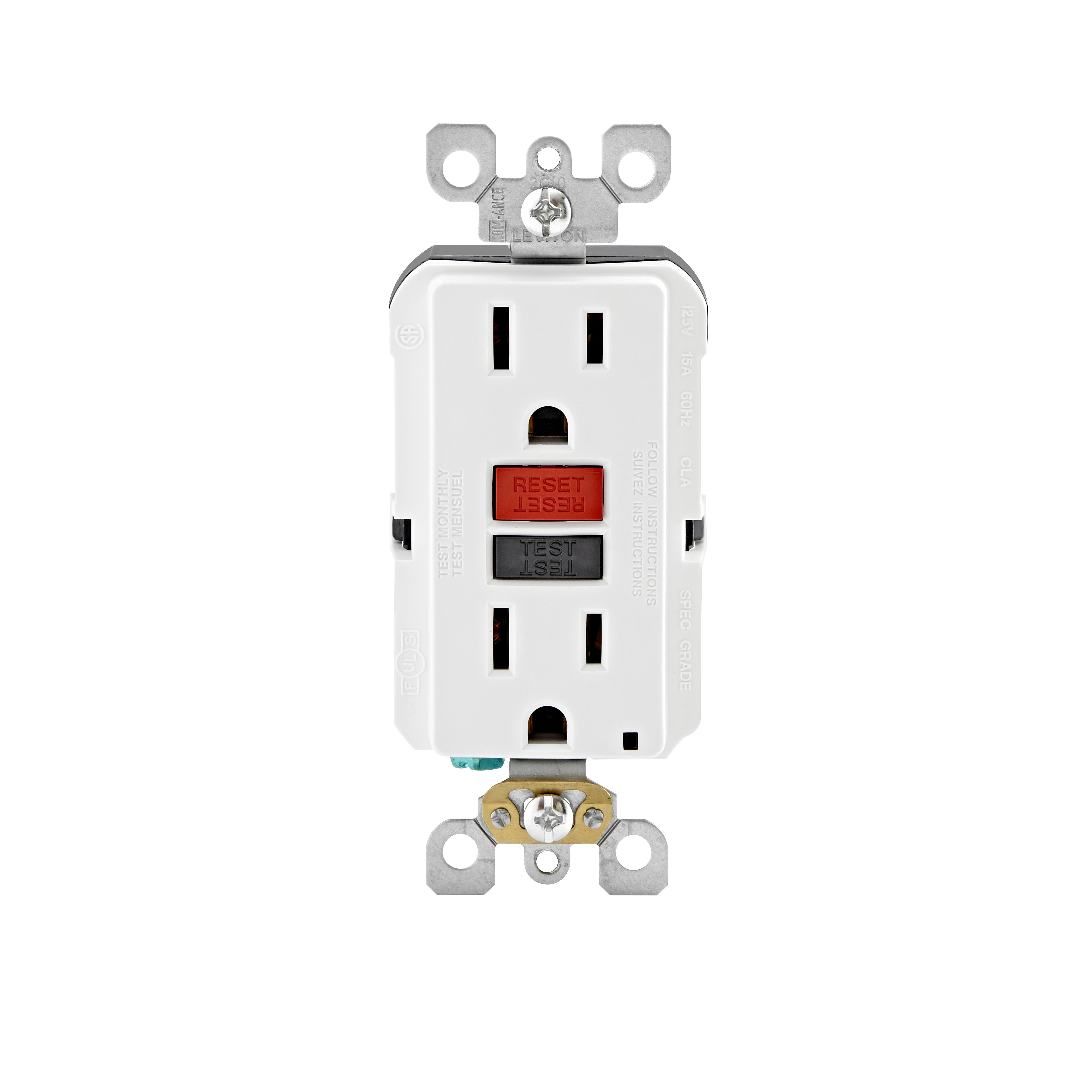 15-Amp GFCI Outlet Leviton
