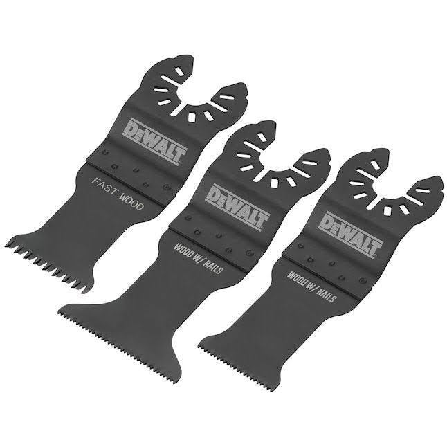 DeWalt DWA4252 3PC Oscillating General Purpose Cutting Set