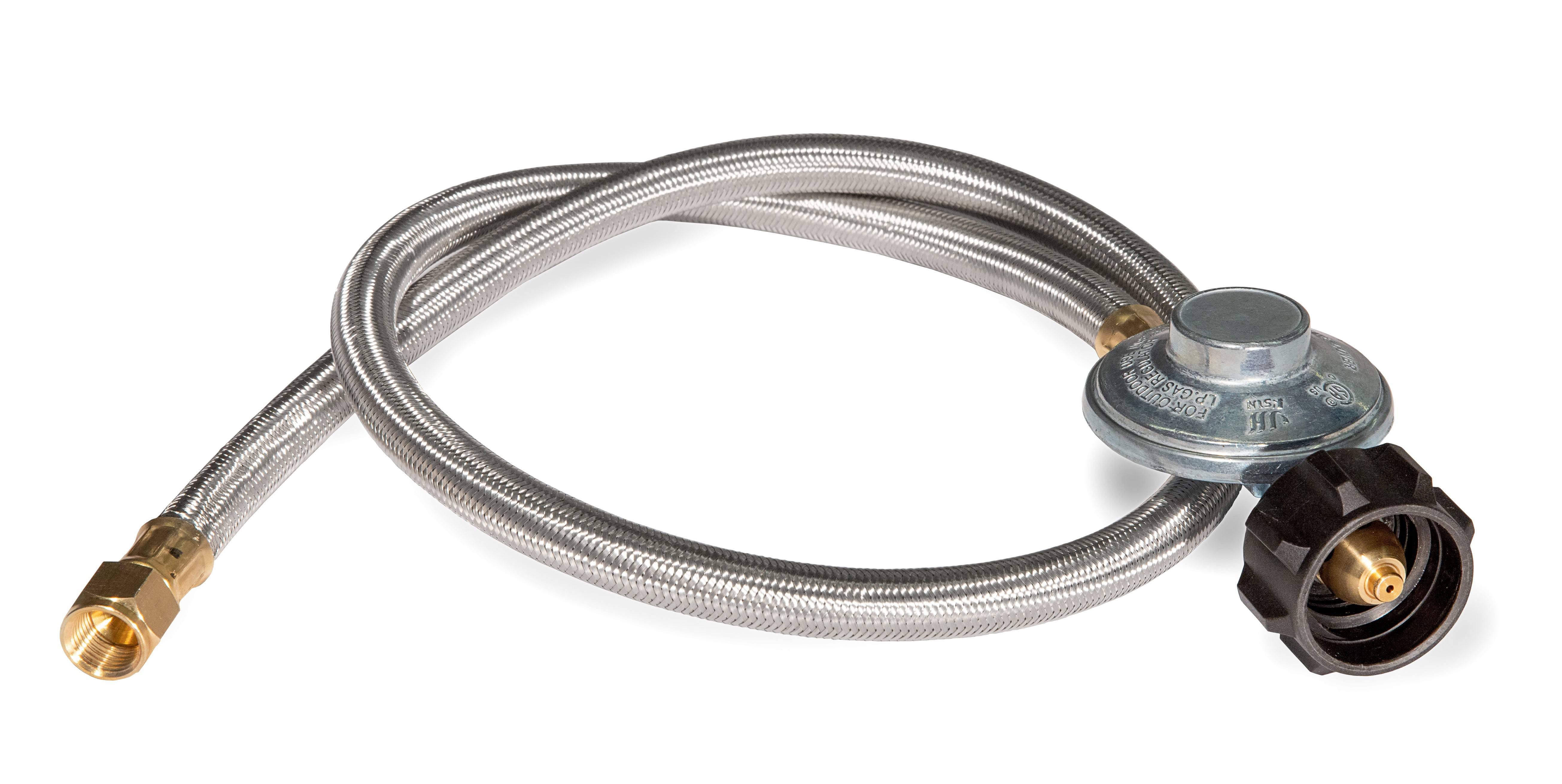 Blackstone Heavy-Duty Braided Stainless Steel Regulator Hose 5154