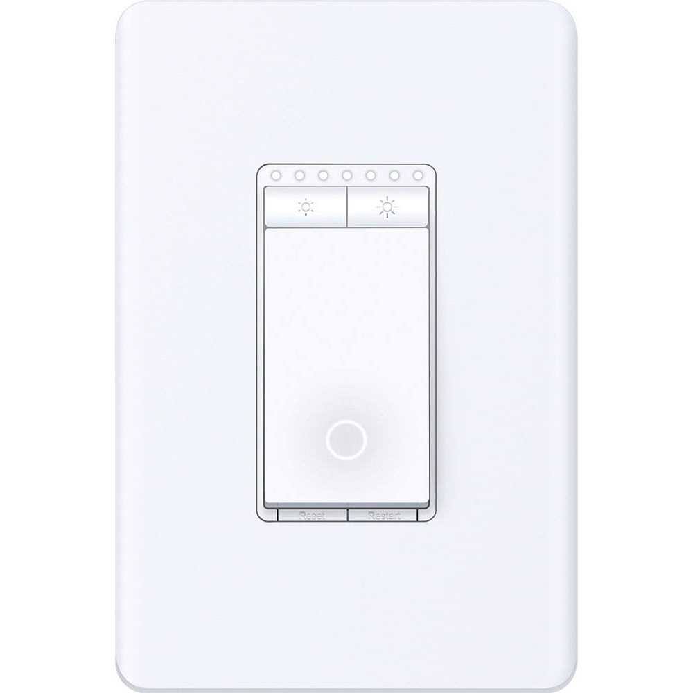 TP-Link- Tapo Smart Wi-Fi Light Dimmer Switch with Matter- White