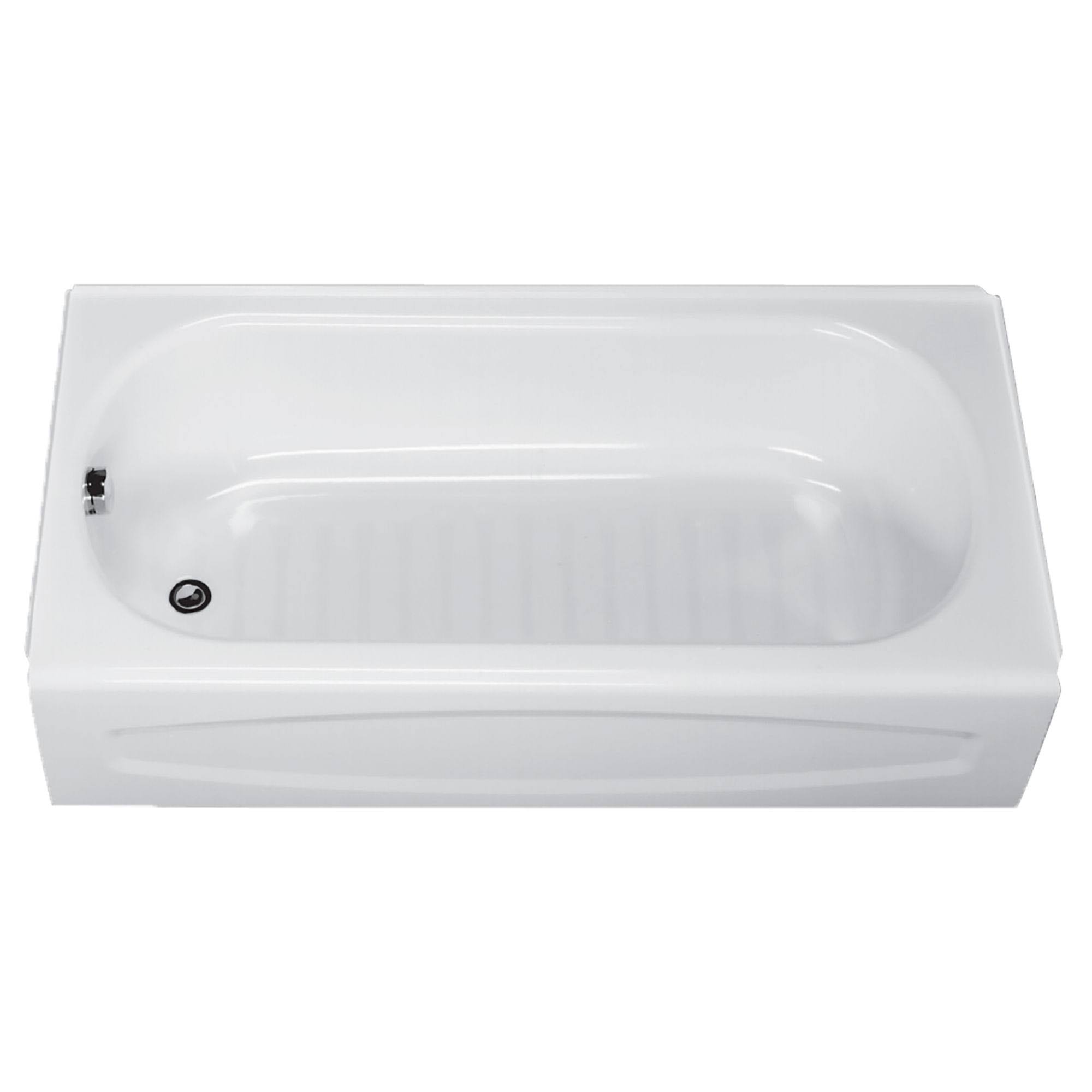 American Standard New Salem 14.25 in. H x 30 in. W x 60 in. L White Bathtub