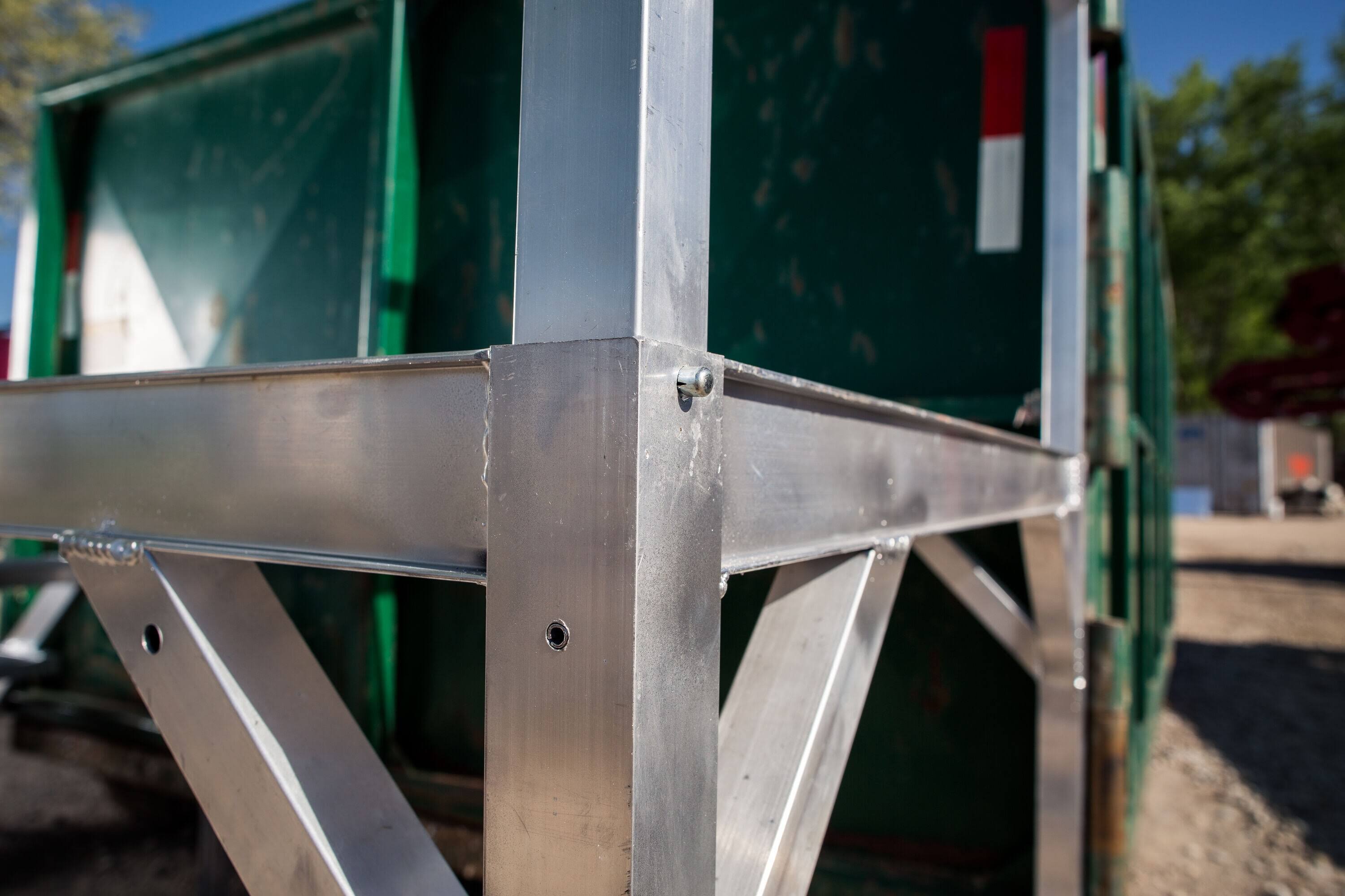 EZ-ACCESS Fortress Osha Stair System 4 Stairs / Not Needed