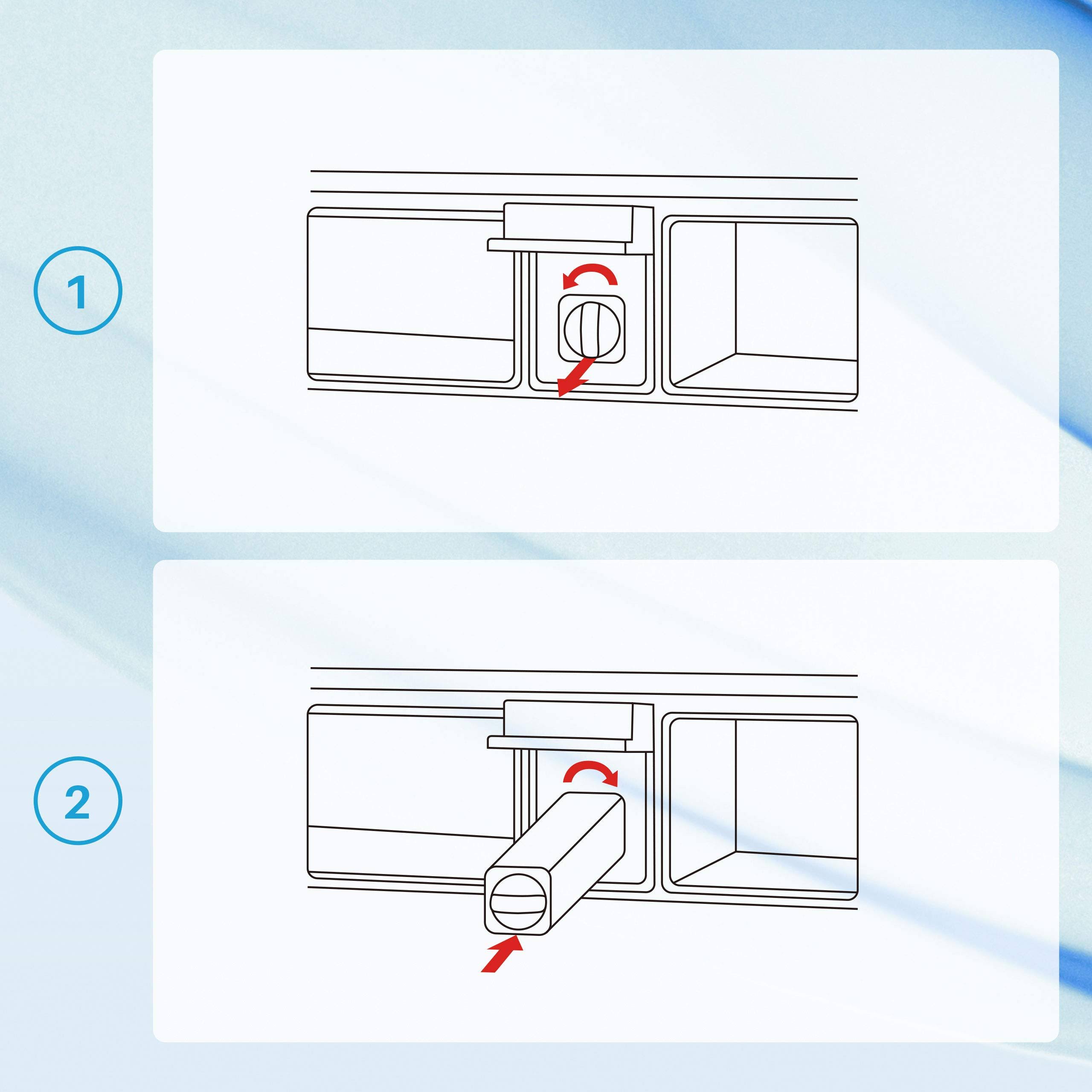 SpiroPure SP-SA970 NSF Certified Refrigerator Water Filter Replacement HAF-QIN, Da97-17376b, HAF-QIN/EXP, DA97-08006C, AQF-DA97-17376B, DA97-08007C,