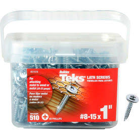 Teks Lath Screws, Sharp Point, 1 Inch- 170 screws 21508