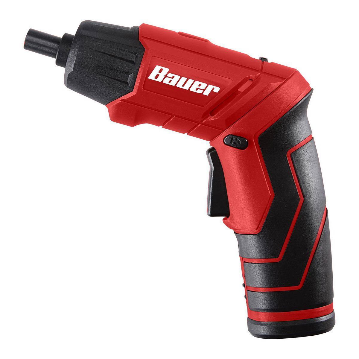 Bauer 4 Volt 1/4 in. Cordless Screwdriver Kit