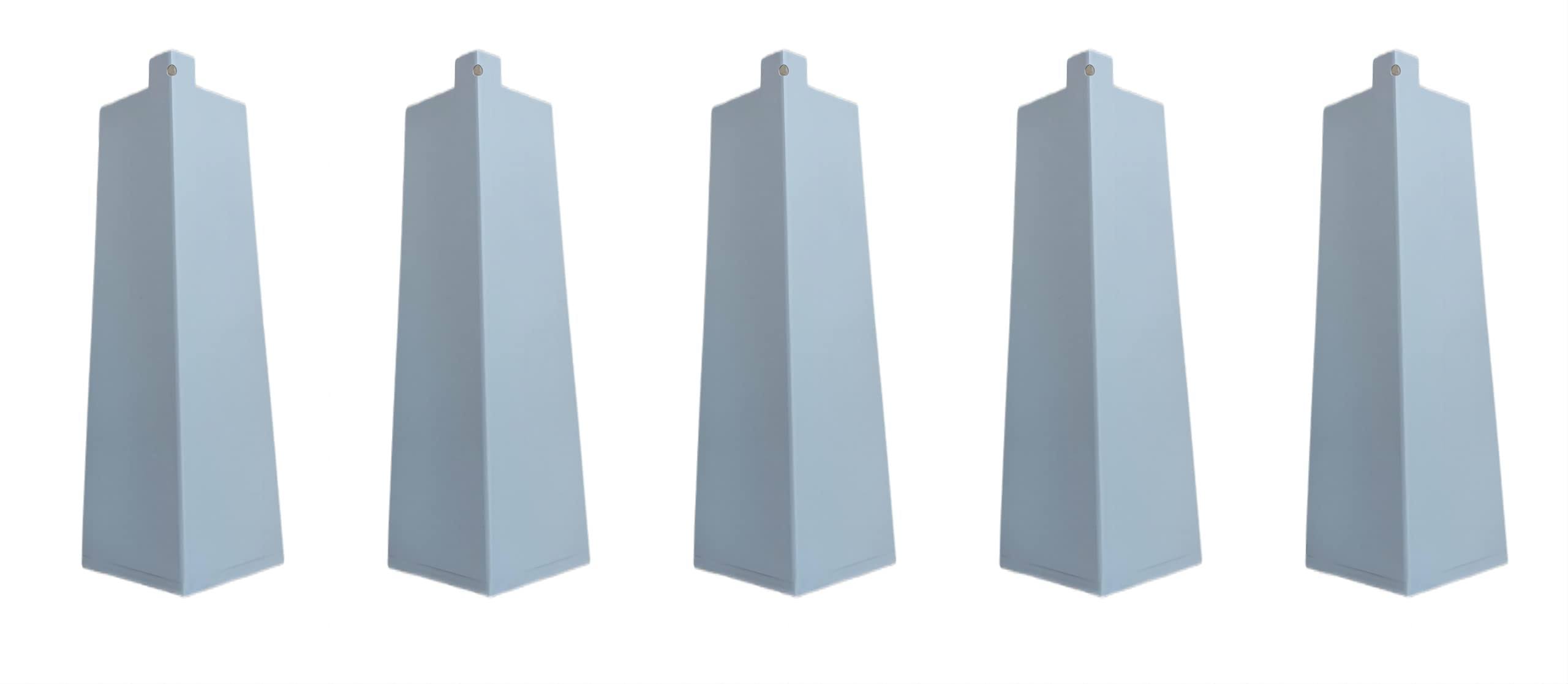 5- New Aluminum Outside Siding Corner 8 Inches 5 Nails Included