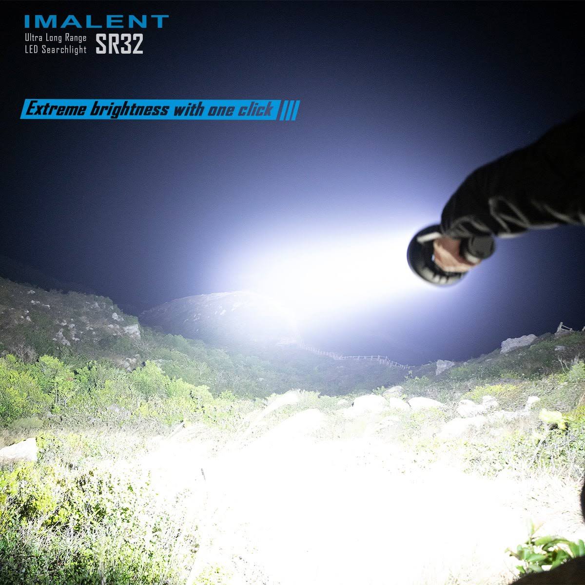 IMALENT SR32 Longest Throw Flashlight- IMALENT SR32W