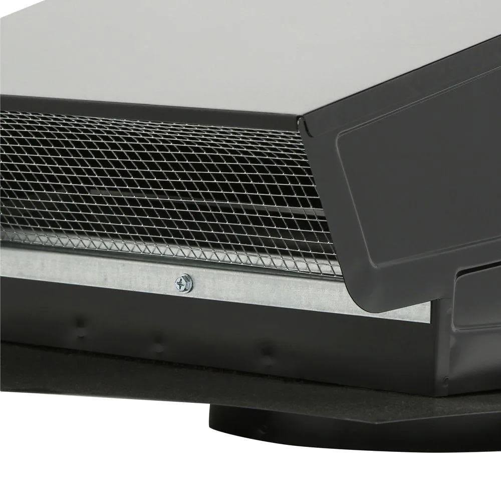 Broan 634M Roof Cap, Black