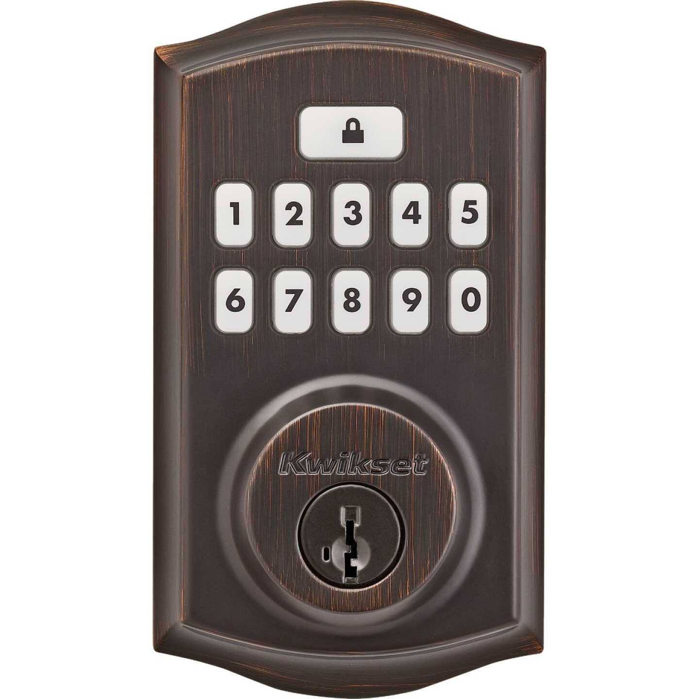 Kwikset SmartCode Venetian Bronze Metal Electronic Deadbolt