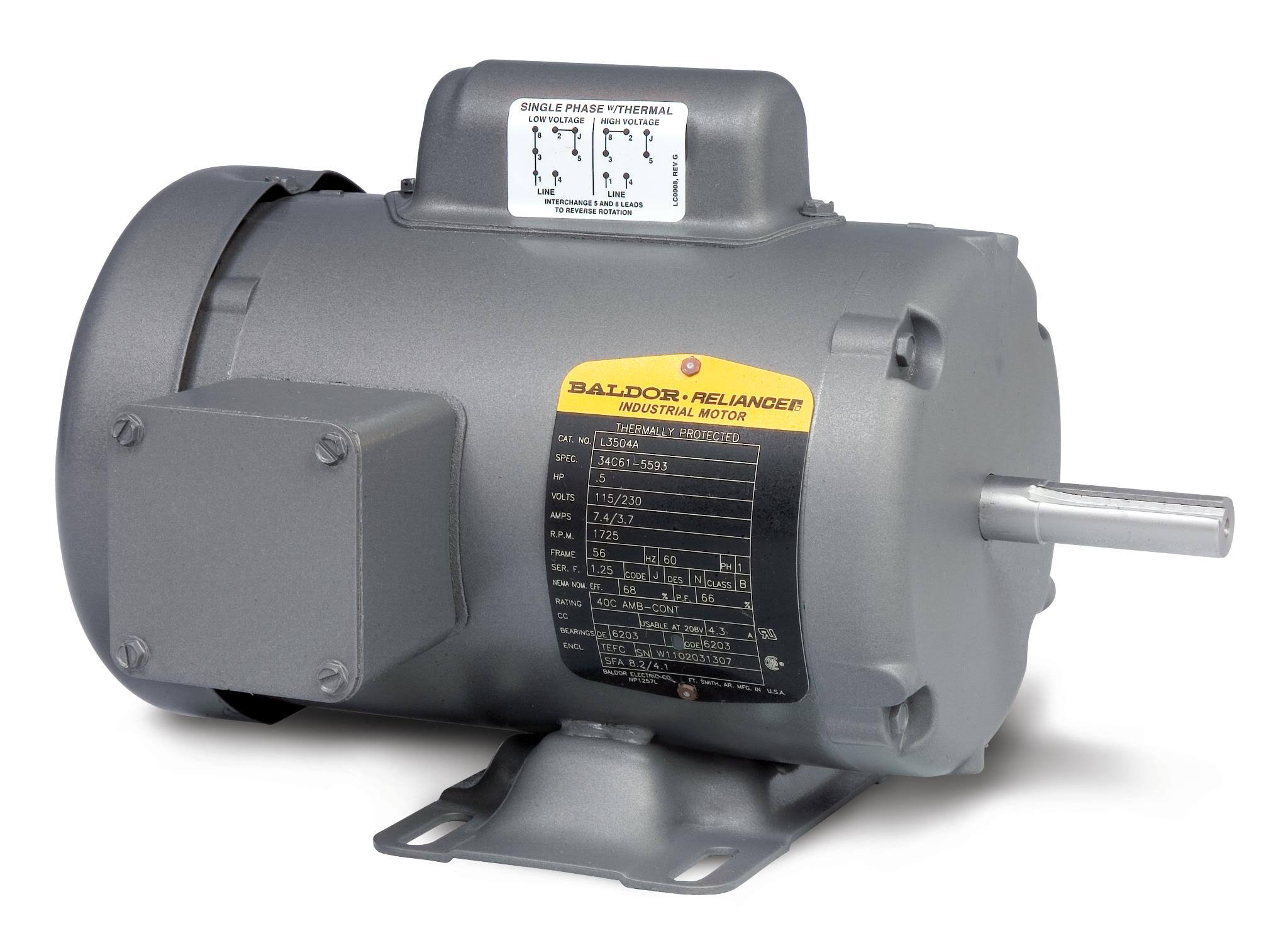General Purpose Motor, Baldor Electric, L3405