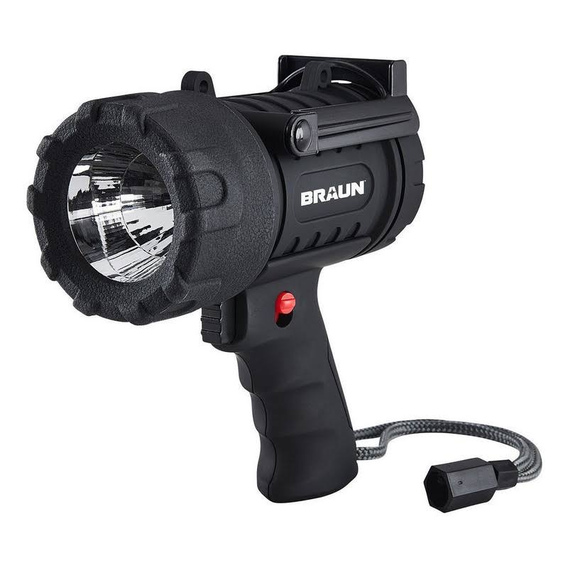 Braun 400 Lumen Rechargeable Waterproof LED Spotlight