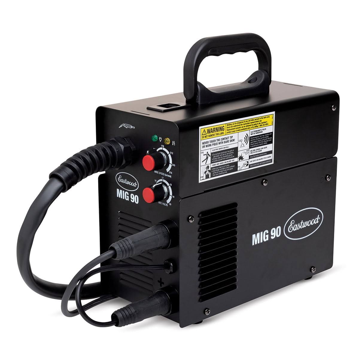Eastwood MIG Welder: 30-90 Amp Range with GAS Regulator & Wire