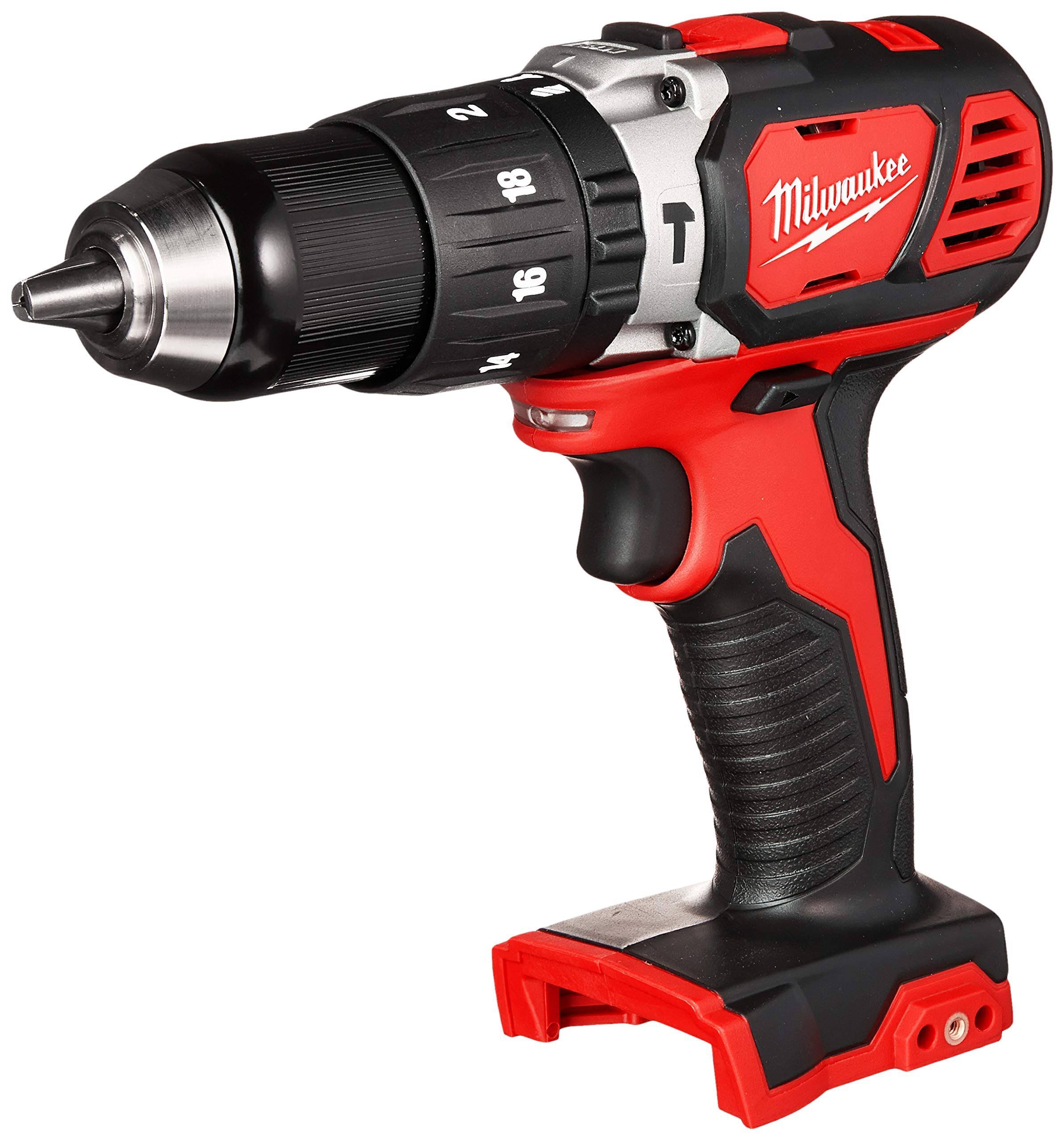 Milwaukee M18 18-Volt Lithium-Ion Cordless 1/2 in. Hammer Drill/Driver (Tool-Only)