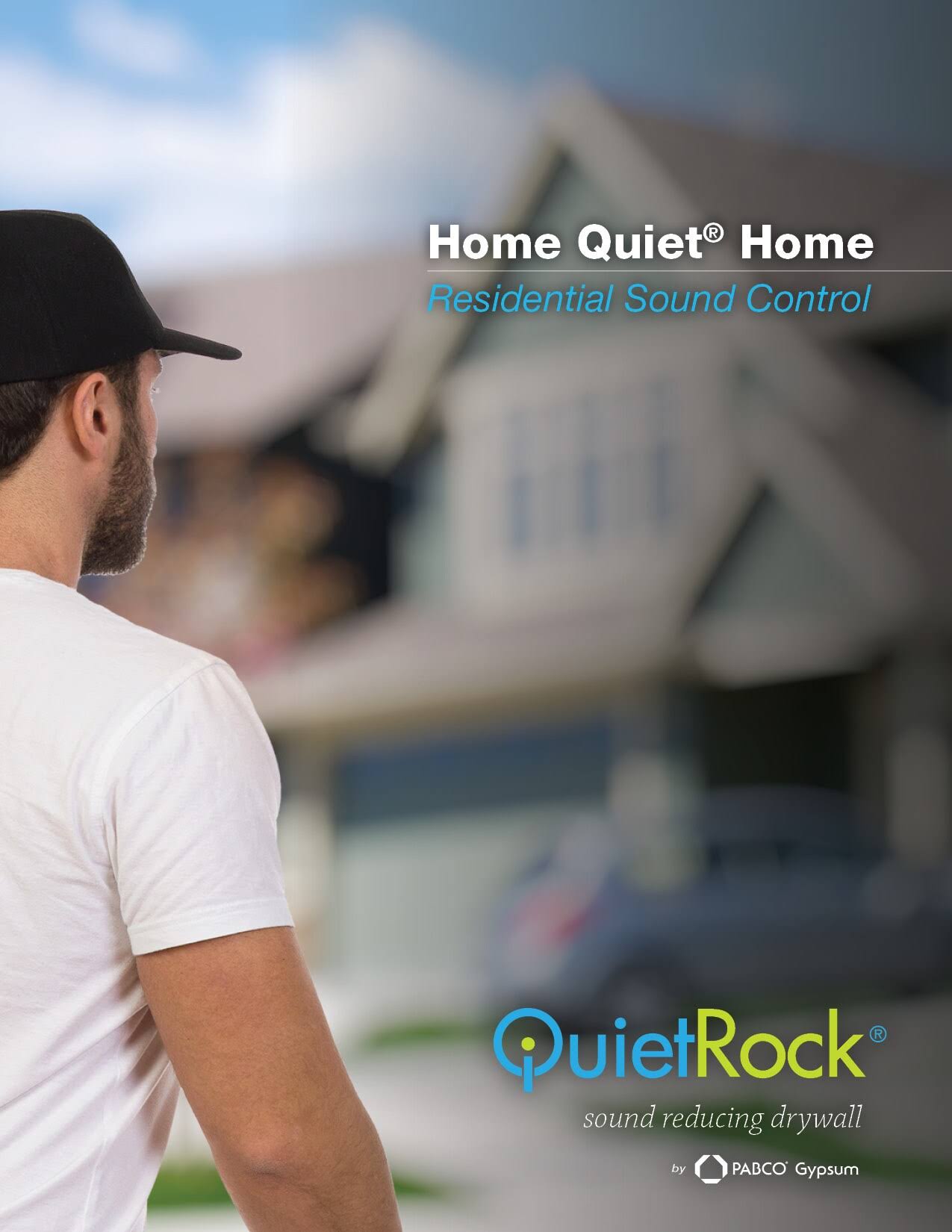 QuietRock 1/2-in x 4-ft x 8-ft Regular Drywall Panel | 500