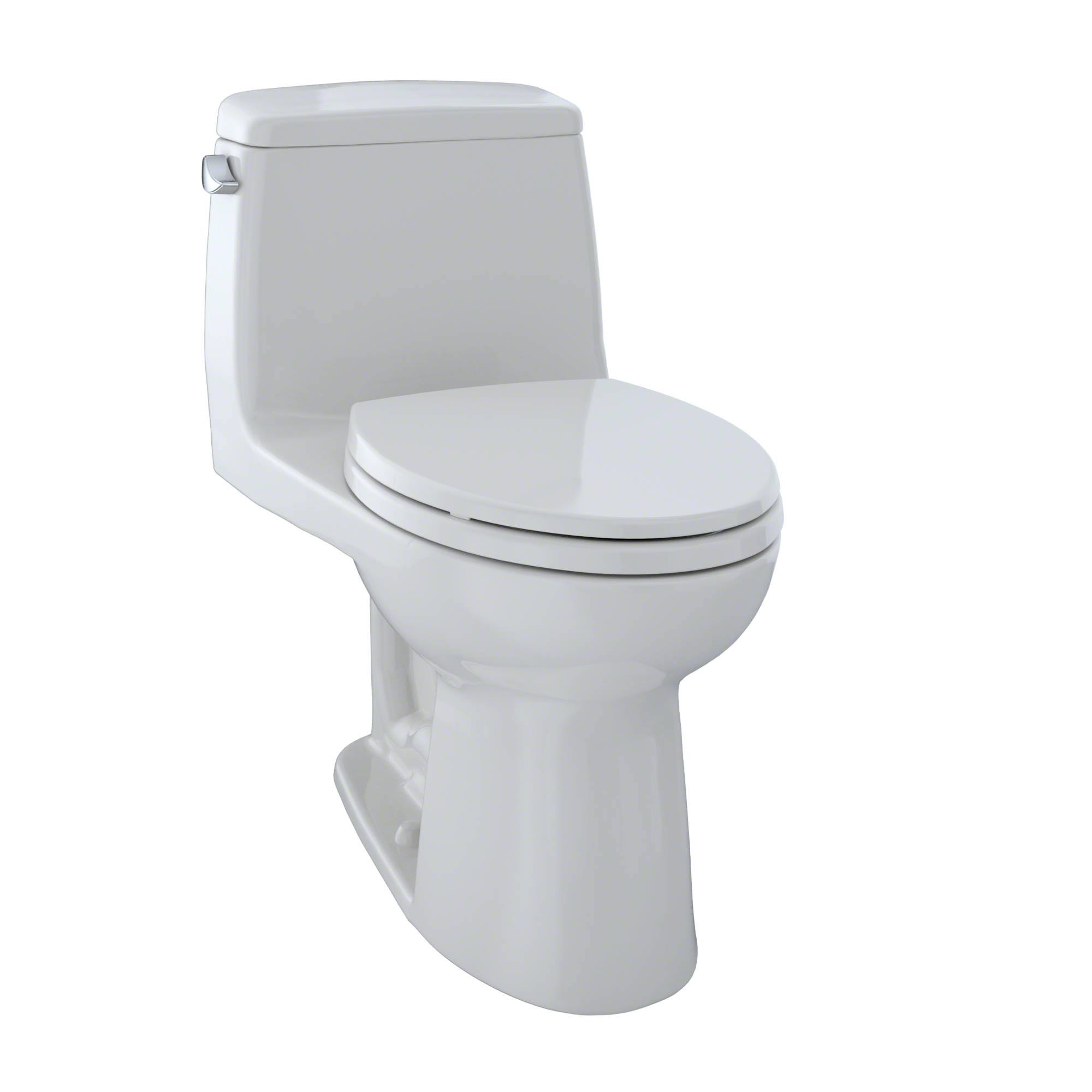 Toto MS854114E#11 Eco UltraMax One-Piece Elongated 1.28 GPF Toilet , Colonial White