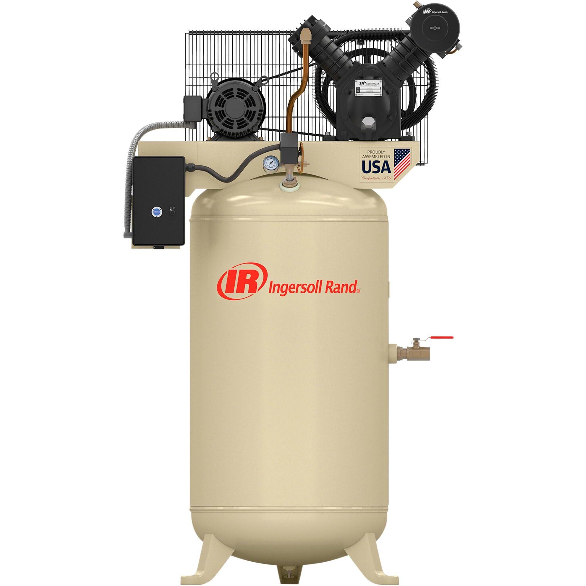 Ingersoll Rand- 2475N7.5-V Air Compressor, 80 Gallon