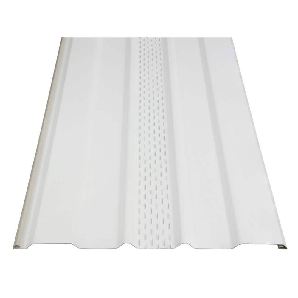 Lowe's 16-in x 7.9791-ft White Vinyl Skirting Panel | 555210